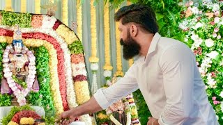 TOXIC Movie Pooja Ceremony  Rocking Star Yash 19 Film  Toxic Kannada Movie  Yash Toxic Film  KVN [upl. by Ilyah144]