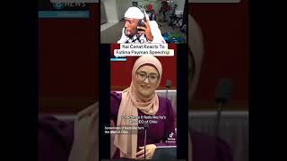 Kai Cenat reacts to Fatima Payman speech [upl. by Noeht]