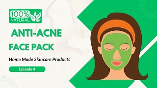 100 natural antiacne pack My 5Day Experiment with ACNE Face Packs Changed My Skin Forever [upl. by Cooperstein989]