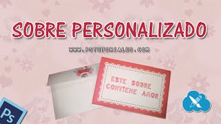 Crear sobre personalizado  Photoshop Tutorial Español [upl. by Ellga]