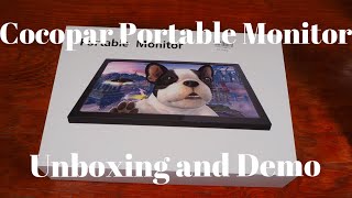 Cocopar Portable Monitor  156 Inch 1920x1080 FHD IPS Display with TypeC unboxing and overview [upl. by Kei]