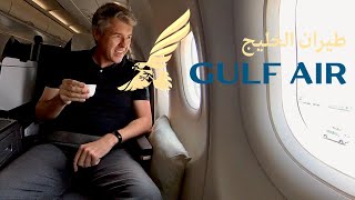 A taste of the GULF AIR Business Class on their narrow body jet [upl. by Nuriel684]