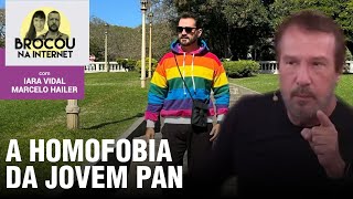 Emílio Surita da Jovem Pan destila homofobia contra Marcelo Cosme e gera revolta nas redes [upl. by Sloan884]