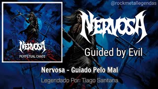 Nervosa  Guided by Evil LegendadoSubtitled PTEN Lyrics [upl. by Ellesirg]