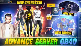 ADVANCE SERVER FIRST LOOK🔥 OB40 UPDATE NEW CHARACTER NEW PET NEW MAP etc ob40update [upl. by Ambrosio]