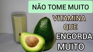 Vitamina para engordar rápidoGanhe perna bumbum e toda massa muscular [upl. by Kirsti]