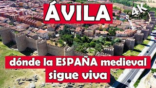 ÁVILA ▶️ Patrimonio de la Humanidad ✅️ Guía Documental España 4K [upl. by Chadwick57]