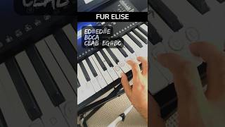 Fur Elise piano tutorial pianotutorial pianolessons easy furelise fürelise [upl. by Fania904]