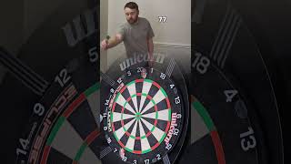 170 Out Challenge darts dartschallenge 3dart 180 [upl. by Shih232]