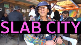 The REAL LOCAL Residents of SLAB CITY Tour Documentary [upl. by Haimirej]