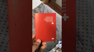 Switzerland passport 🇨🇭 swiss citizenship travel satisfying shortsviral viralreels shortvideos [upl. by Coffee]