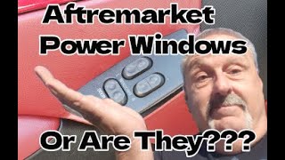 OBS Ford F 150 how to install aftermarket Power Windows and make them look stock [upl. by Margareta]