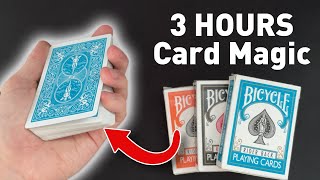 ASMR 3 HOURS of CARD MAGIC Tutorials [upl. by Os]