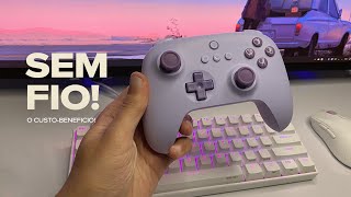 O MELHOR CONTROLE pra PC por até R130 — 8BitDo Ultimate C 24Ghz [upl. by Gregg245]