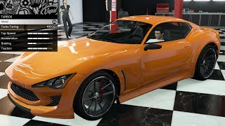 GTA 5  Past DLC Vehicle Customization  Lampadati Furore GT Maserati Alfieri [upl. by Mailand]