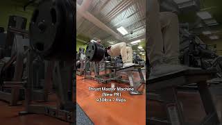 Thrust Master Machine  430 x 7 Reps New PR [upl. by Katee]