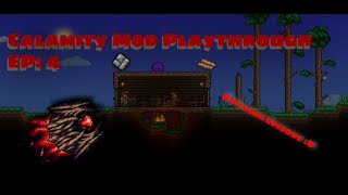 Building a house and stuff Calamity Mod Playthrough [upl. by Karlow99]