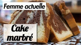 Le cake marbré au chocolat  Recette de chef [upl. by Iram555]