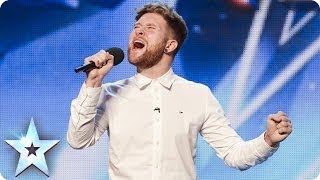 Micky Dumoulin sings Bring Him Home  Britains Got Talent 2014 [upl. by Felisha]