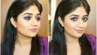 Purple Smokey Eye Makeup Tutorial  corallista [upl. by Ennazus]