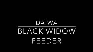 DAIWA BLACK WIDOW FEEDER 3m80g [upl. by Yemarej]