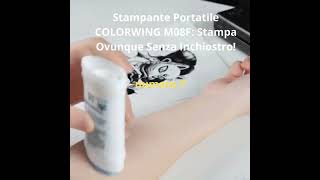 Stampante Portatile COLORWING M08F Stampa Ovunque Senza Inchiostro [upl. by Gwen]