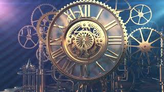 Футаж Годинник Казковий  Футаж Часы Сказочные  Footage Fairy Clock [upl. by Ingamar61]