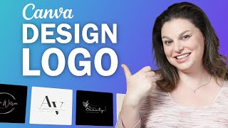 How to Make Logo in Canva [upl. by Einohpets190]