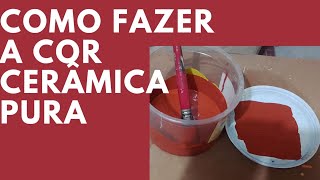 como fazer a cor cerâmica pura com bisnaga xadrez brincando com as cores [upl. by Garfield]