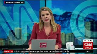 Sismo en vivo Así se sintió en el estudio de CNN Chile [upl. by Arianie]