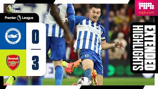 Extended PL Highlights Brighton 0 Arsenal 3 [upl. by Oni]