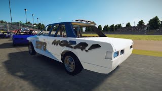 WRECKFEST Online Bangers Elite Motorsports  Ipswich BWS R1 2024 [upl. by Audri]