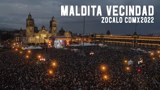 Maldita Vecindad  Música Guerrera  Zócalo CDMX 2022 Video Oficial [upl. by Eslehc7]