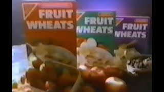 Fruit Wheats Cereal Commercial 1987 [upl. by Kronick]