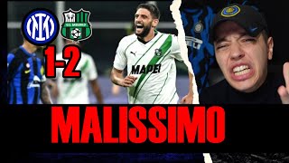 INTER 12 SASSUOLO INACCETTABILE Dopo l12 hanno DOMINATO LORO Rialziamoci subito 🖤💙 [upl. by Burd252]