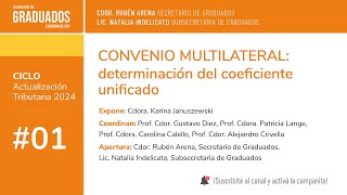 01 Convenio Multilateral Determinación del Coeficiente Unificado  Económicas UBA [upl. by Rednasela197]