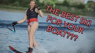 Picking the Right Ski for Your Boat  Slalom Water Skis 101 [upl. by Yenal]