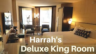 Harrahs Las Vegas  Valley Deluxe King Room [upl. by Nita883]