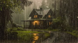 HEAVY RAIN on Roof for Deep Sleep amp Insomnia Relief  Rain Sounds for Sleeping  for Relax ASMR [upl. by Ailel]