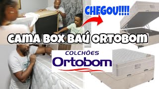 MINHA CAMA BOX BAÚ CHEGOU INBOX MAIS MONTAGEM [upl. by Anele]