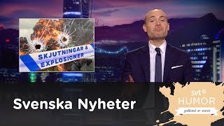 Explosioner och skjutningar  Svenska nyheter [upl. by Parris]