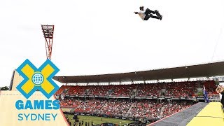 Elliot Sloan wins Skateboard Big Air gold  X Games Sydney 2018 [upl. by Isolt]