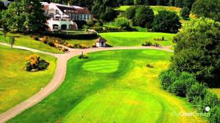 Paris International Golf Club  drone aerial video  Overview long [upl. by Aikmat626]