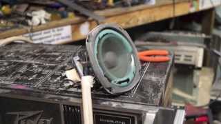 SPEAKER BLOWOUTS  Wicked Excursion With Fire Alarm Speaker [upl. by Ulrich852]