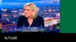 VU du 16112024  Le Pen quotLa peine de mort politiquequot [upl. by Ahoufe]