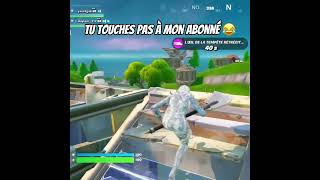 Tu touches pas à mon abonné 😂 fortnite fortniteranked viral ad abonnetoi [upl. by Janela]