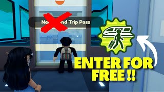 HOW TO ENTER LANDTRIP PASS AREA WITHOUT PASS  LIVETOPIA ROBLOX [upl. by Purdum]