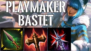 Knowing How To Make An Impact Bastet Jungle Gameplay Smite Conquest [upl. by Aicilyt]