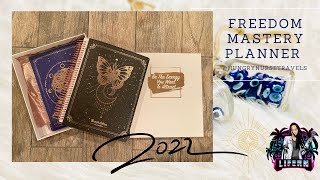 Freedom Mastery Deluxe Planner 2022  Dated  Manifestation Planner  SelfHelp Planner [upl. by Chap]