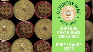 Shotgun Cartridges Explained UK Bore  Gauge Guide [upl. by Najram517]